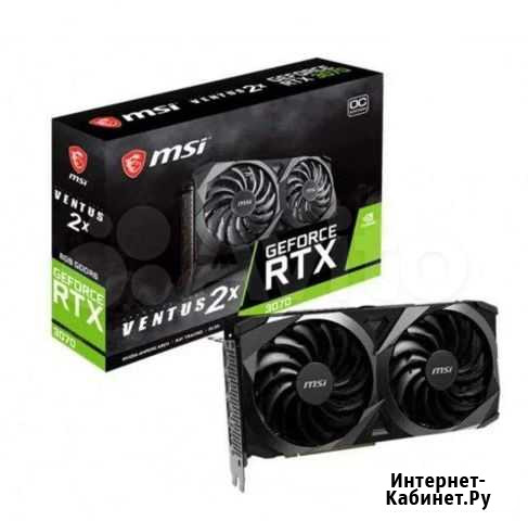 Видеокарта MSI GeForce RTX 3070 ventus 2X OC Нижневартовск - изображение 1