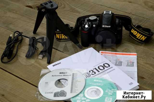 Зеркальный Фотоаппарат nikon D3100 body Иваново - изображение 1