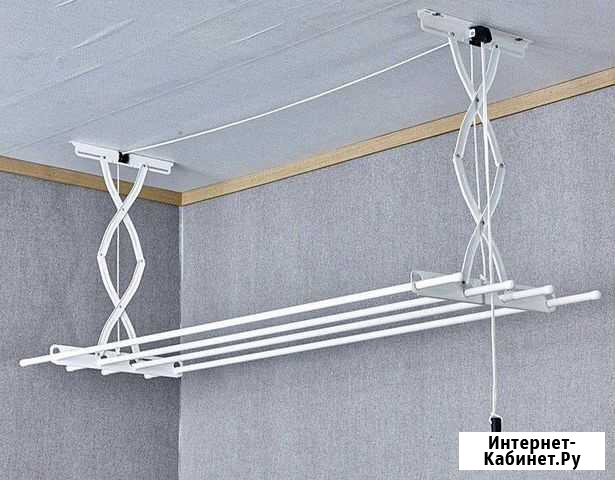 Сушилки для белья потолочные Южная Корея Хабаровск - изображение 1