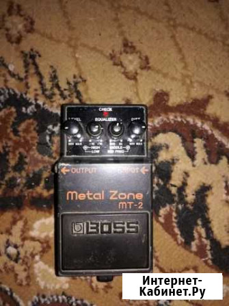 Гитарная педаль metalzone Омск - изображение 1