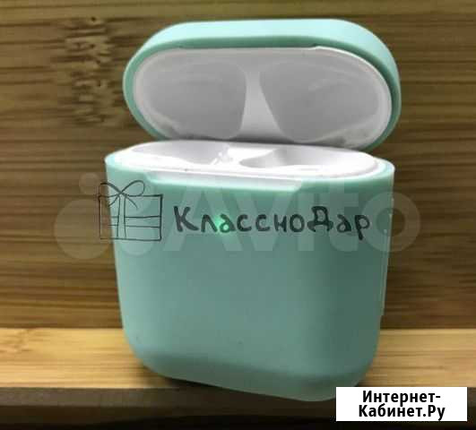 Чехол для AirPods (беспроводные наушники, кейс) Краснодар - изображение 1