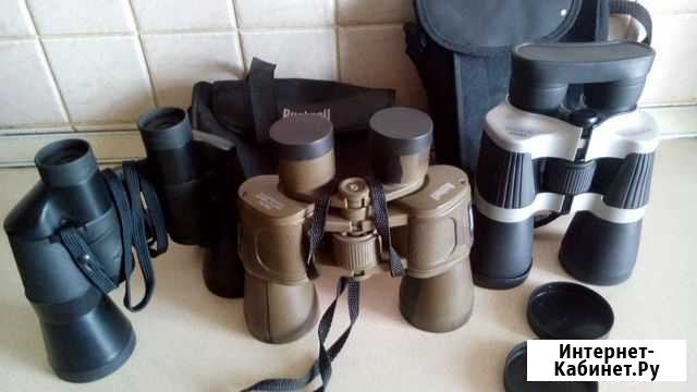 Бинокли. Bushnell, sakura 20х50. panda 10х50 Новосибирск - изображение 1