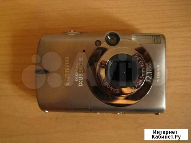Фотоаппарат Canon Ixus 960 на запчасти Москва - изображение 1