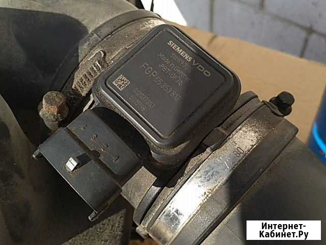 Opel Zafira B расходомер 55353813 корпус фильтра Курск - изображение 1