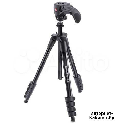 Штатив Manfrotto Compact Action Black Сыктывкар - изображение 1