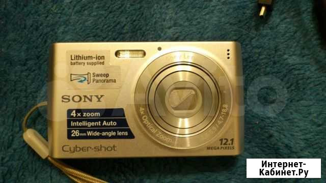 Фотоаппарат компактный Sony DSC-W510 б/у Оренбург - изображение 1
