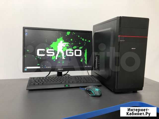 Мощный игровой компьютер i3-8100 4*3.60ghz+gtx1060 Волгоград - изображение 1