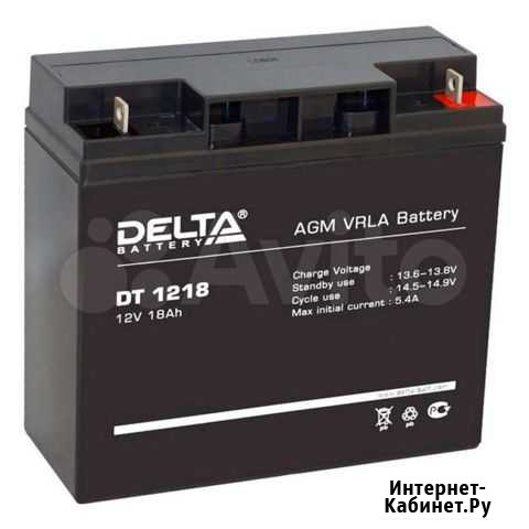 Аккумулятор delta dt1218 Казань - изображение 1