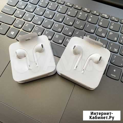 Наушники EarPods lightning оригинальные Благовещенск - изображение 1