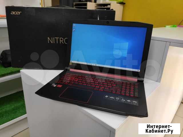 Игровой Acer Nitro 5 Ryzen 5 8Gb озу RX560X 4Gb Кемерово - изображение 1