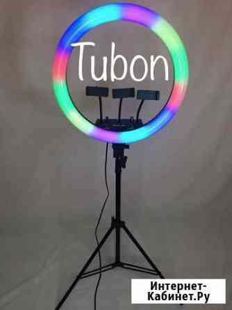 Кольцевая лампа со штативом MJ18 RGB 45см Санкт-Петербург