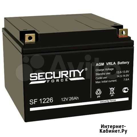 Аккумулятор SF 1226 (12V26Ah) Челябинск - изображение 1