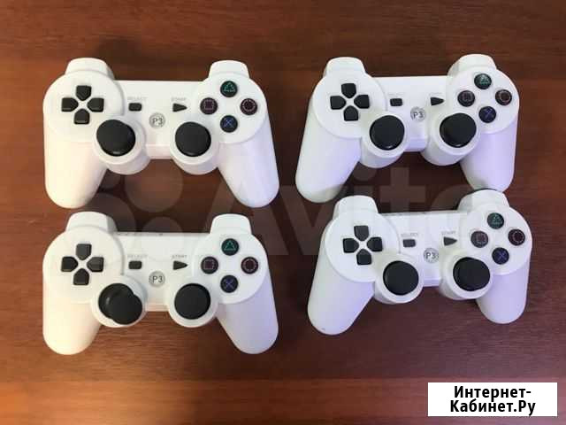 Геймпад PlayStation DualShock 3 белый Новокузнецк - изображение 1