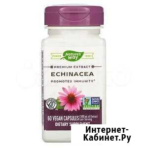 Natures Way, эхинацея, 500 мг, 60 капсул Казань - изображение 1