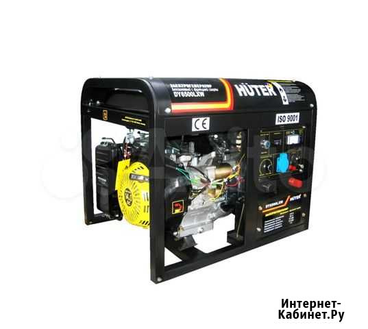 Генератор электрический Huter DY6500LXW+ В подарок Курск - изображение 1