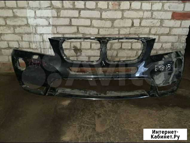 Бампер передний бмв X3 BMW F25 51117210440 Казань - изображение 1