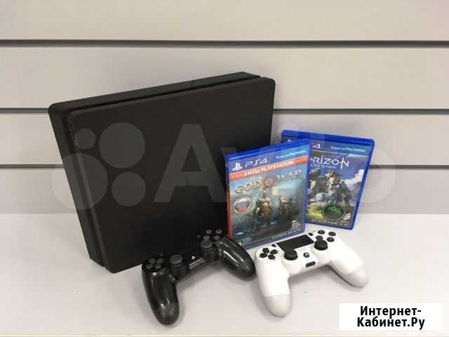 Приставка Sony PlayStation 4 Slim 500Gb (Z14) Тюмень - изображение 1