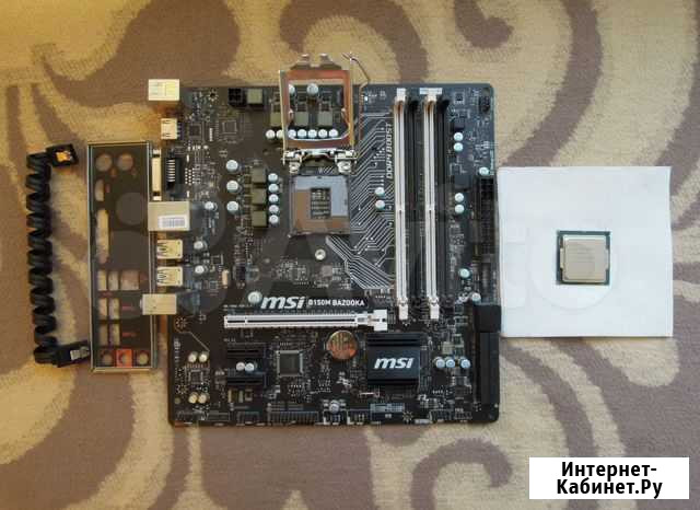 Intel Core i5-6600 Skylake \ MSI B150M Bazooka Санкт-Петербург - изображение 1