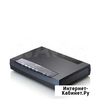 Модем zyxel (adsl2+ с 4-портовым коммутатором) Люберцы - изображение 1