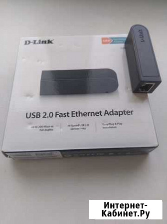 Адаптер USB-Ethernet D-link Березники - изображение 1