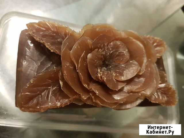 Мыло дегтярное с ручной резкой Санкт-Петербург - изображение 1