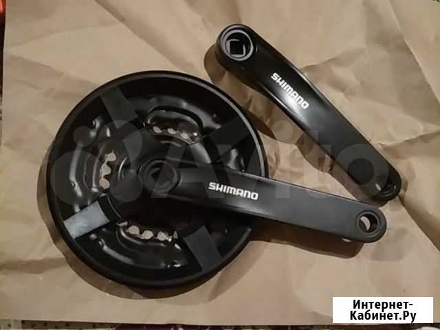Системы велосипеда 175мм shimano 42-34-24(новая) Шахты - изображение 1