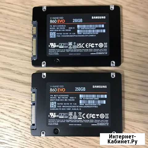 Жесткий диск SSD Samsung 250gb новый Санкт-Петербург - изображение 1