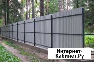Забор из профлиста Пенза - изображение 1