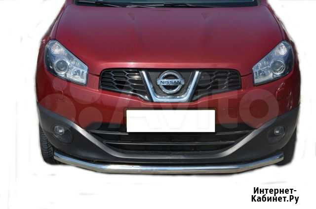 Защита переднего бампера 60 мм Nissan Qashqai 2008 Ахтубинск - изображение 1