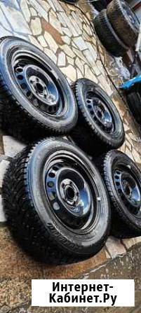 Nokian hakkapeliitta 8 на дисках 5/112 на Golf Уфа - изображение 1