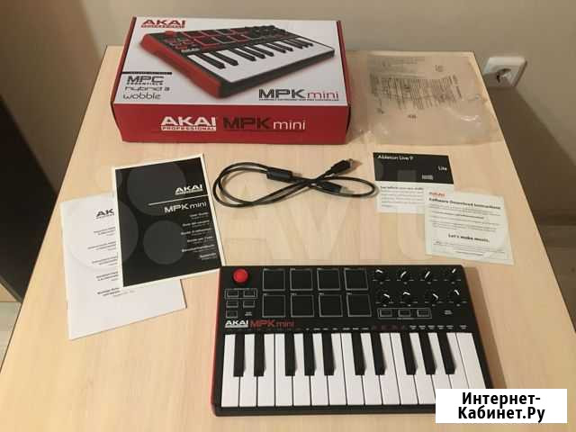 Akai PRO MPK mini MK2 USB миди клавиатура Москва - изображение 1