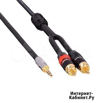 Кабель межблочный 2xRCA - Mini Jack 3.5 Калининград - изображение 1