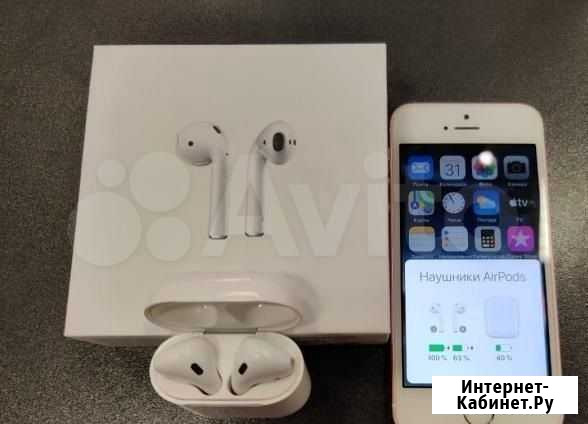 AirPods 2 Lux Новосибирск - изображение 1