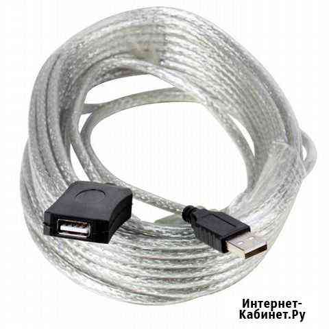 Продам USB-кабель-адаптер, длина 10 метров Новосибирск