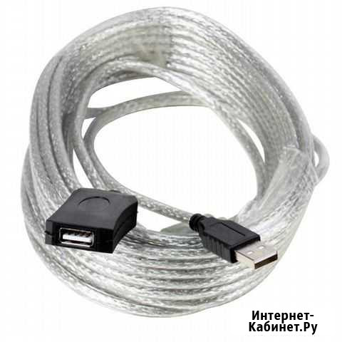 Продам USB-кабель-адаптер, длина 10 метров Новосибирск - изображение 1