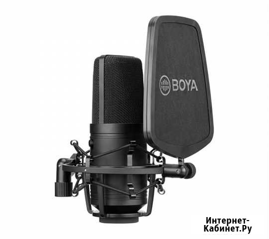 Микрофон boya BY-M800 широкомембранный кардиоидный Казань - изображение 1