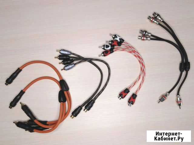 Новый комплект RCA Y-разветвитель Уфа - изображение 1