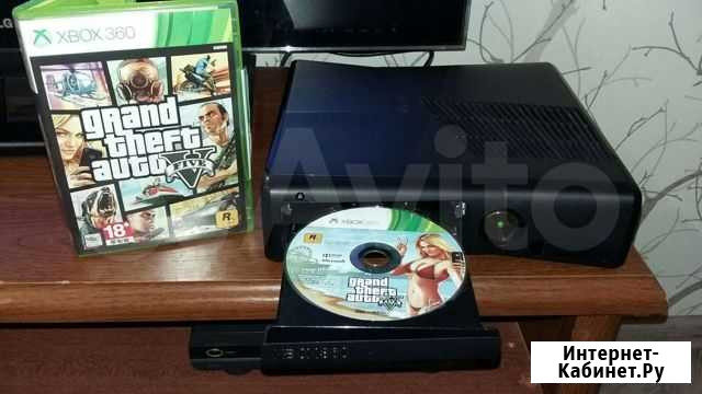 Xbox 360 Slim (250gb) + GTA5 Клин - изображение 1