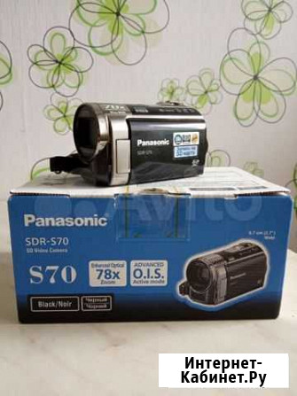 Видеокамера Panasonic SDR-SD70 Козьмодемьянск - изображение 1