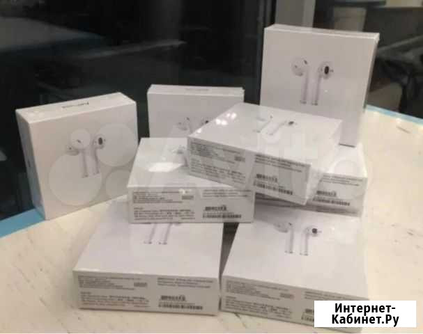 Apple airpods 2 -1в1 с оригинолом Мурманск - изображение 1