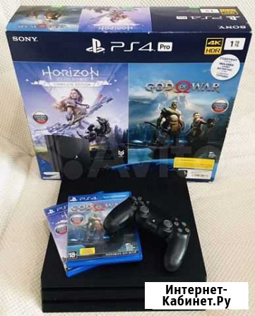 Sony PS4 Pro 1 TB 7208 + игры Красноярск - изображение 1