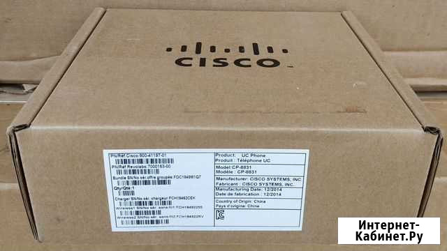 IP-телефон Cisco CP-8831-MIC-wrls HE Китай/7шт/Нов Москва - изображение 1