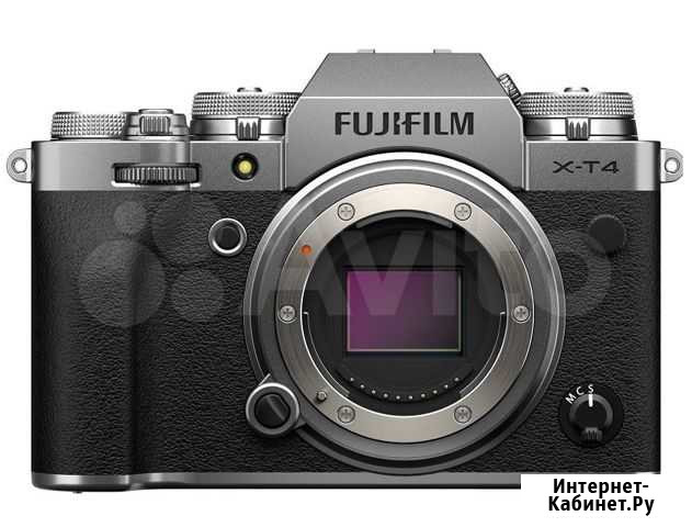 Fujifilm X-T4 Body Silver новый в упаковке Москва - изображение 1