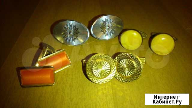 Запонки из СССР Ростов-на-Дону - изображение 1