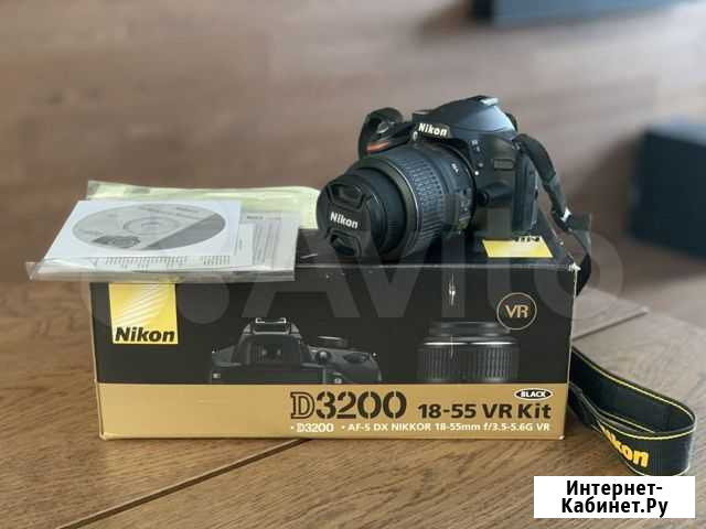Зеркальный фотоаппарат Nikon D3200 Екатеринбург - изображение 1