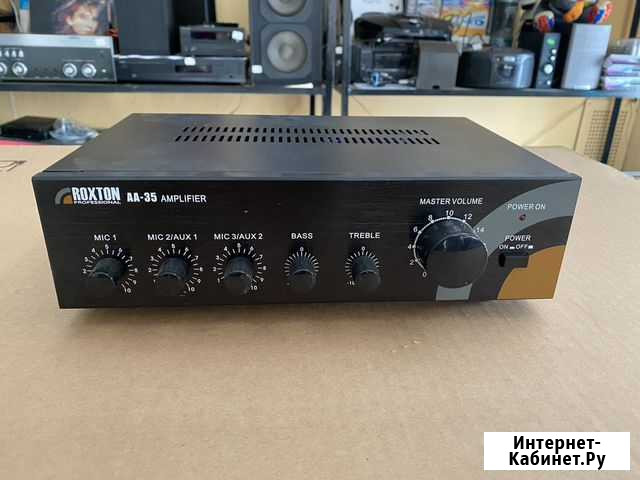 Roxton AA-35 Микшер-усилитель трансляционный Барнаул - изображение 1