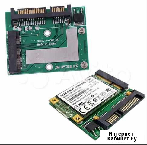 Переходник Msata ssd to SATA Москва - изображение 1