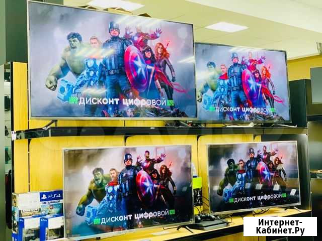 New/Телевизоры/Smart-TV/Wi-Fi/32/40/43/49/55 Вологда - изображение 1