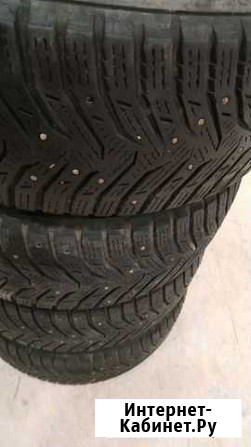 Зимняя резина, 205/55 R16, шипы Калуга - изображение 1