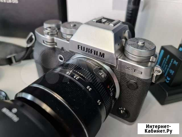 Беззеркальная камера Fujifilm x-t3 fujinon 18-55 2 Новокузнецк - изображение 1